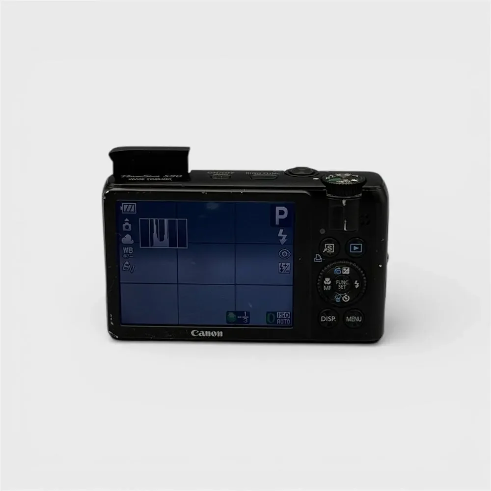 Canon PowerShot S90 Digital Camera | 10 MP | Black